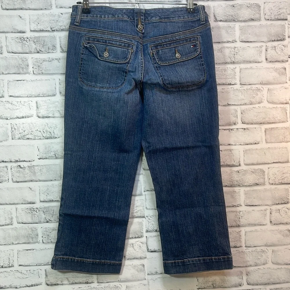Tommy Hilfiger Cropped Denim Jeans 4 - Picture 2 of 9
